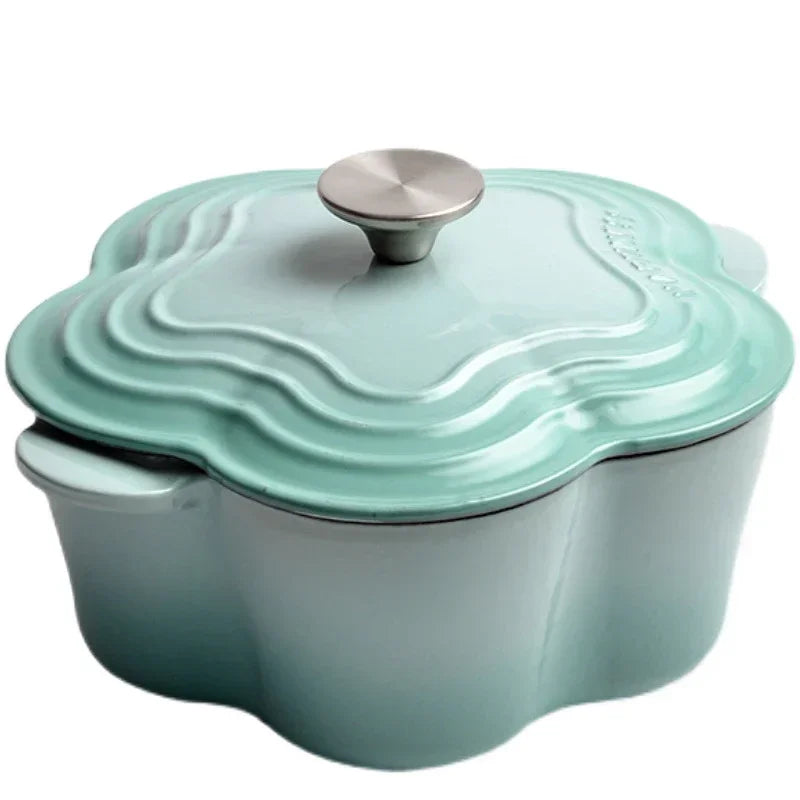 סיר בעיצוב מיוחד ובציפוי אמייל