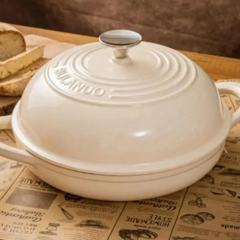 סיר ברזל יצוק מיוחד לאפיית לחמים ועוד 26 ס"מ