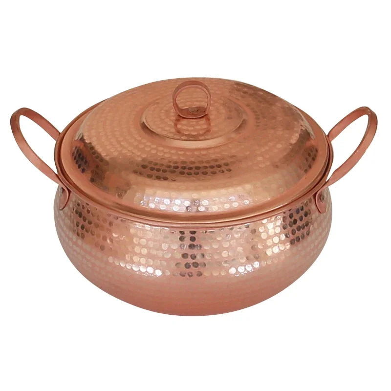 סיר נחושת למגוון תבשילים