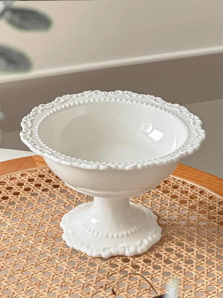 קערת הגשה מקרמיקה בסגנון רטרו