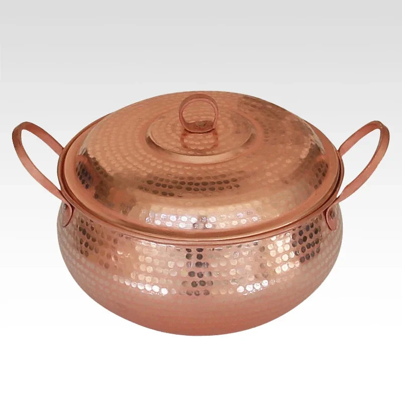 סיר נחושת למגוון תבשילים