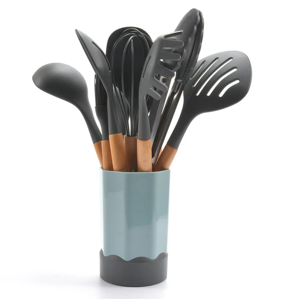 סט כלי סיליקון לעבודה במטבח