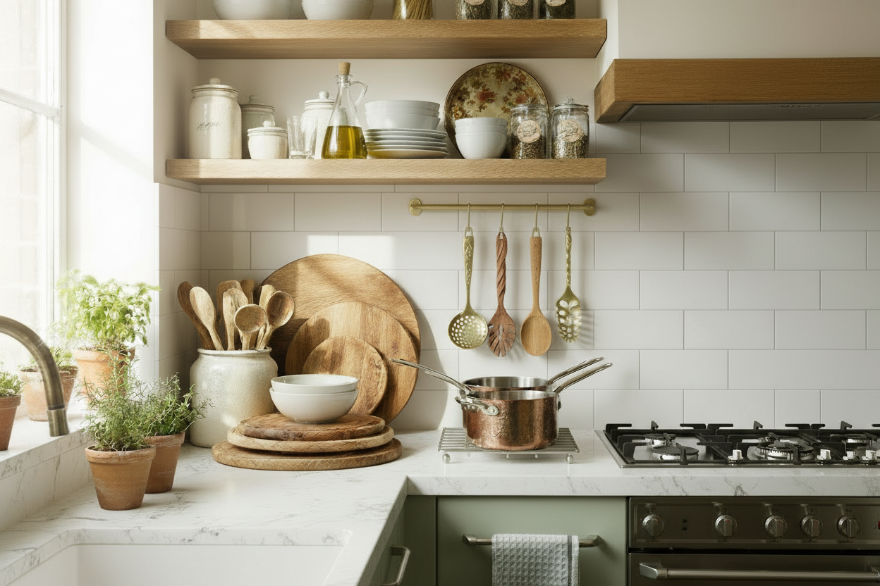 פריטי דקורציה למטבח