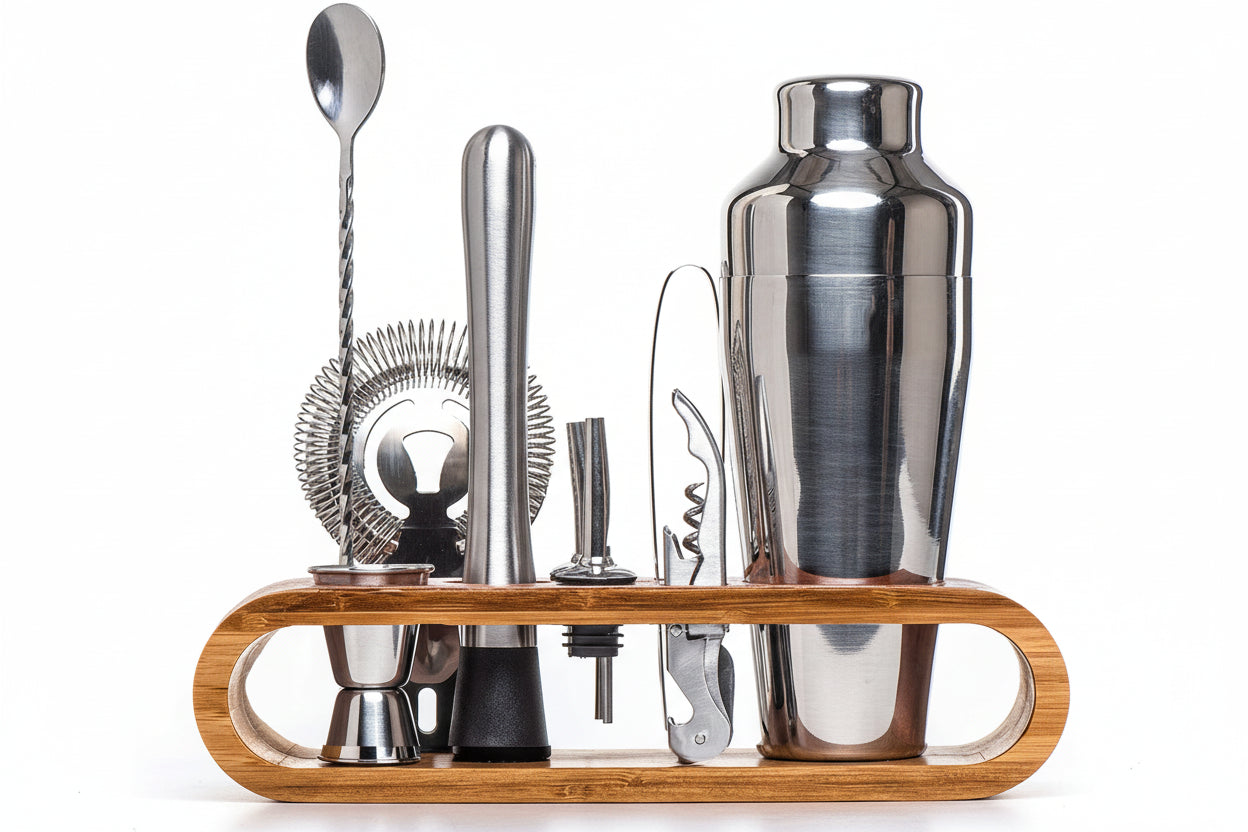 סט ברמן מושלם להכנת קוקטיילים ואירוח