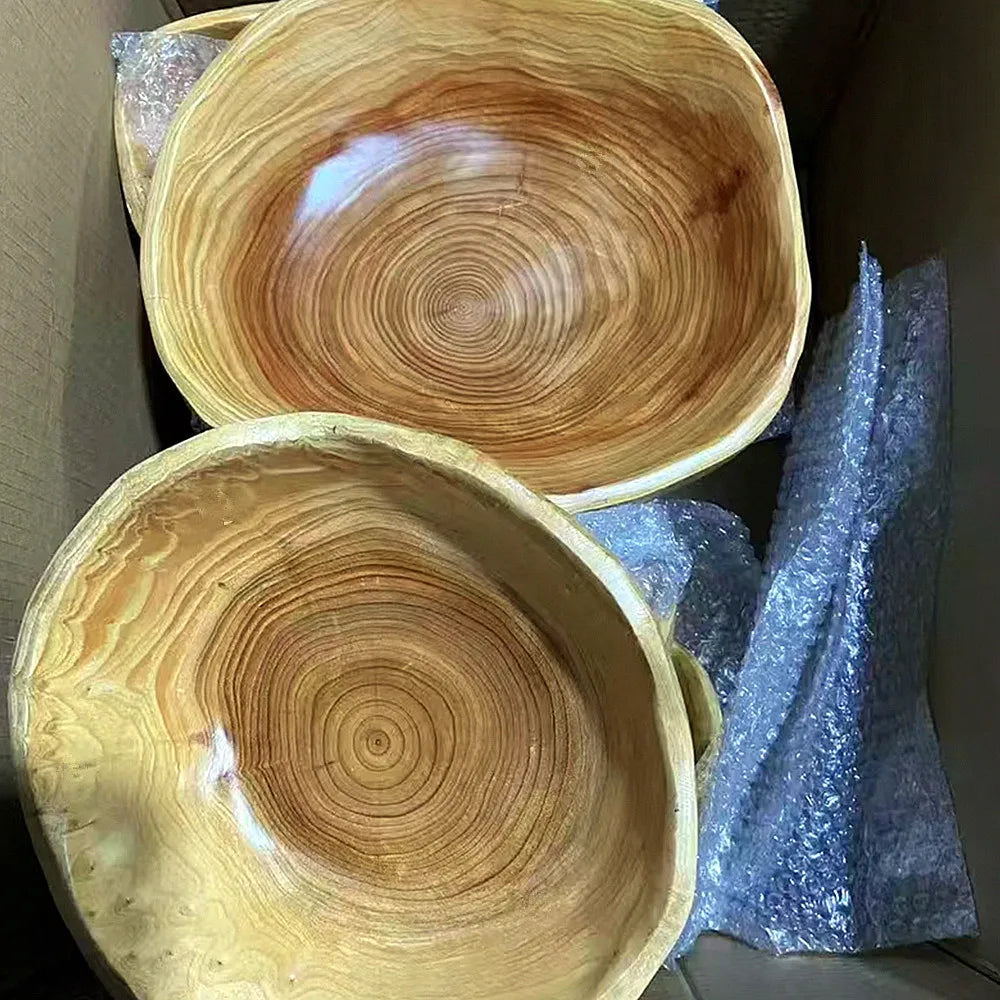 קערות הגשה מעץ בעיצוב מיוחד