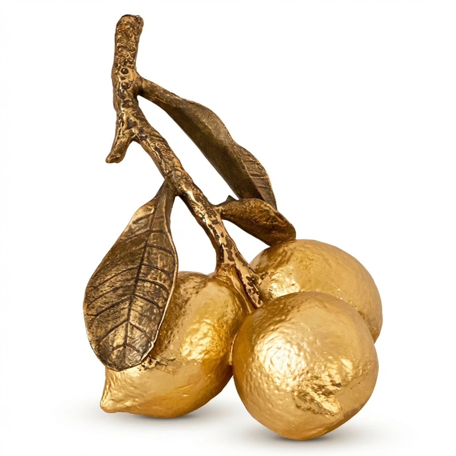 פסל לימונים מוזהב